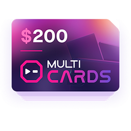 $200 to your balance in the Multicards service